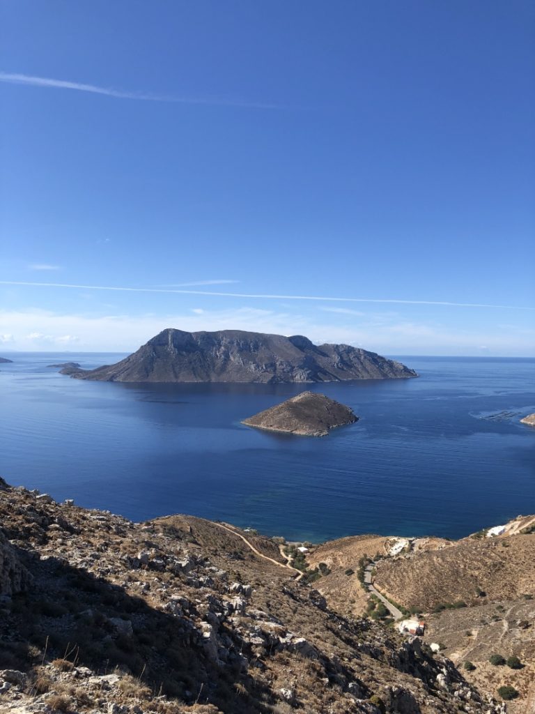 View on Telendos from south of Kalymnos